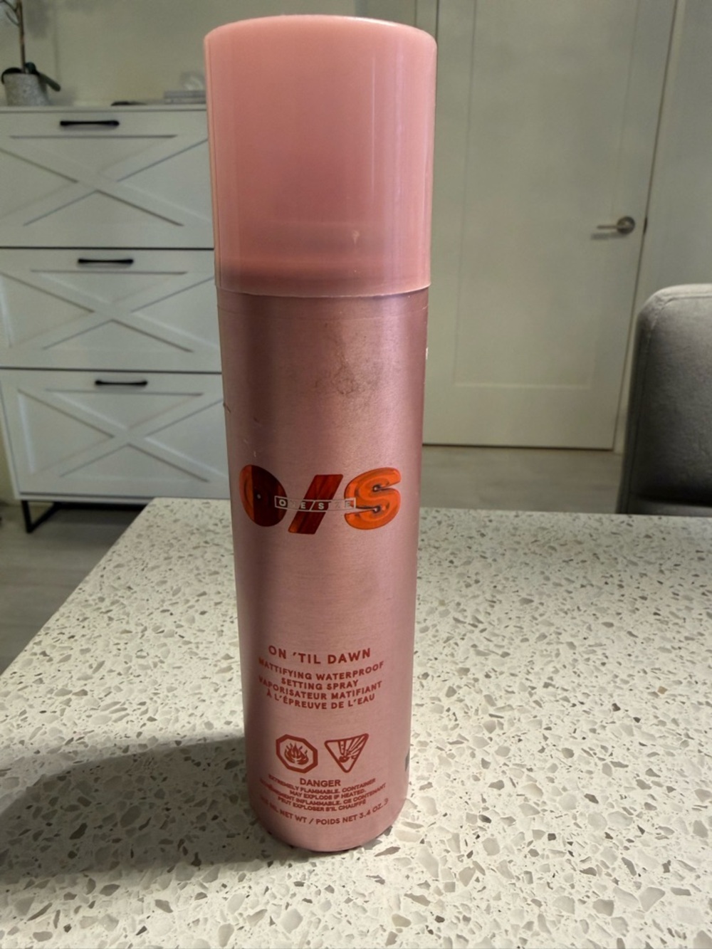 One/Size by Patrick Starrr - On 'Til Dawn Mattifying Waterproof Setting Spray